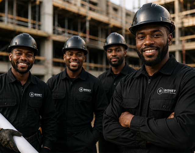 Bisnet team on site
