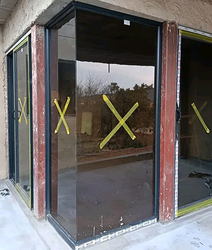 Aluminium doors, windows and frames